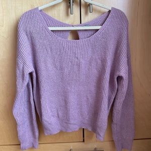 Purple sweater